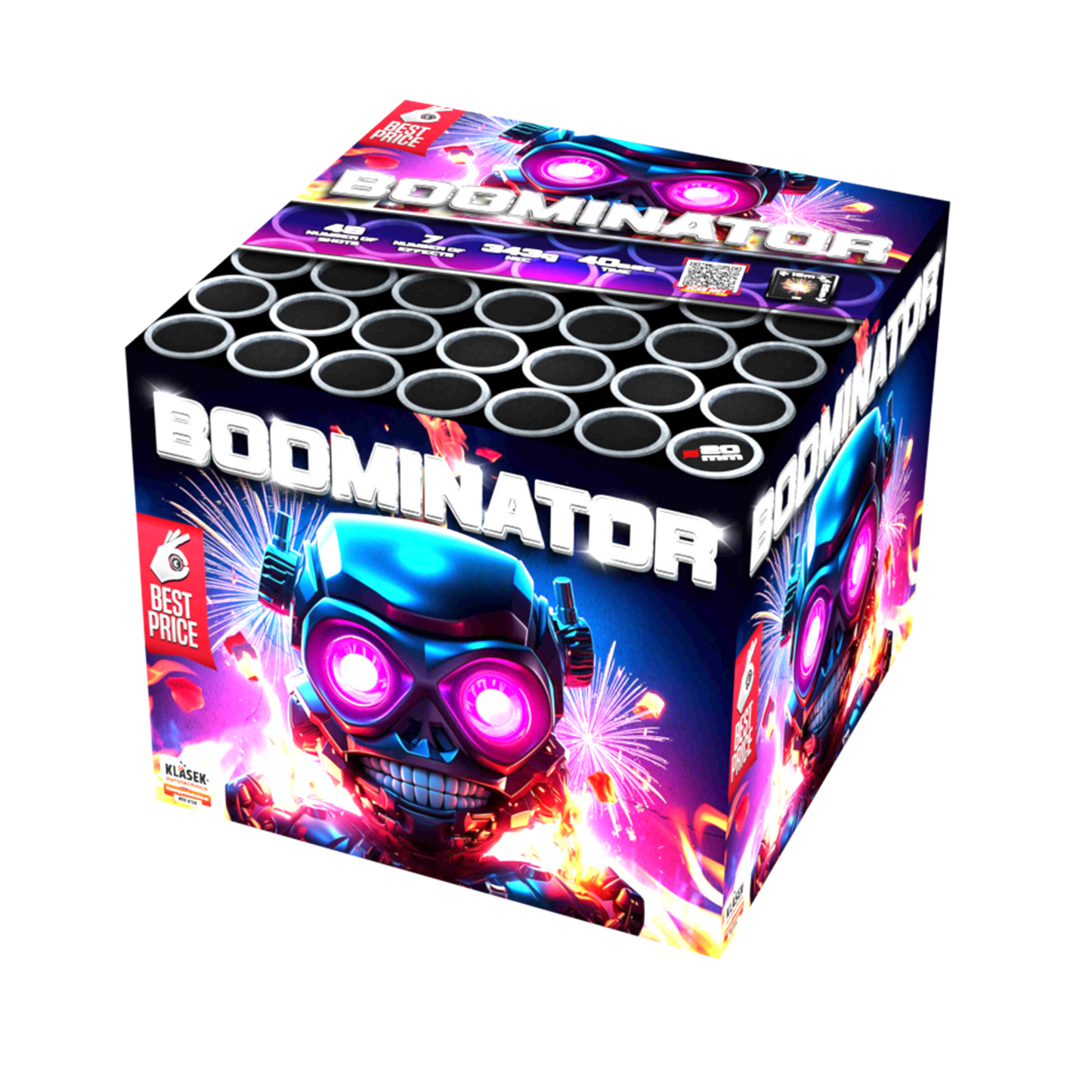 Batterie Boominator 42 shots 20mm