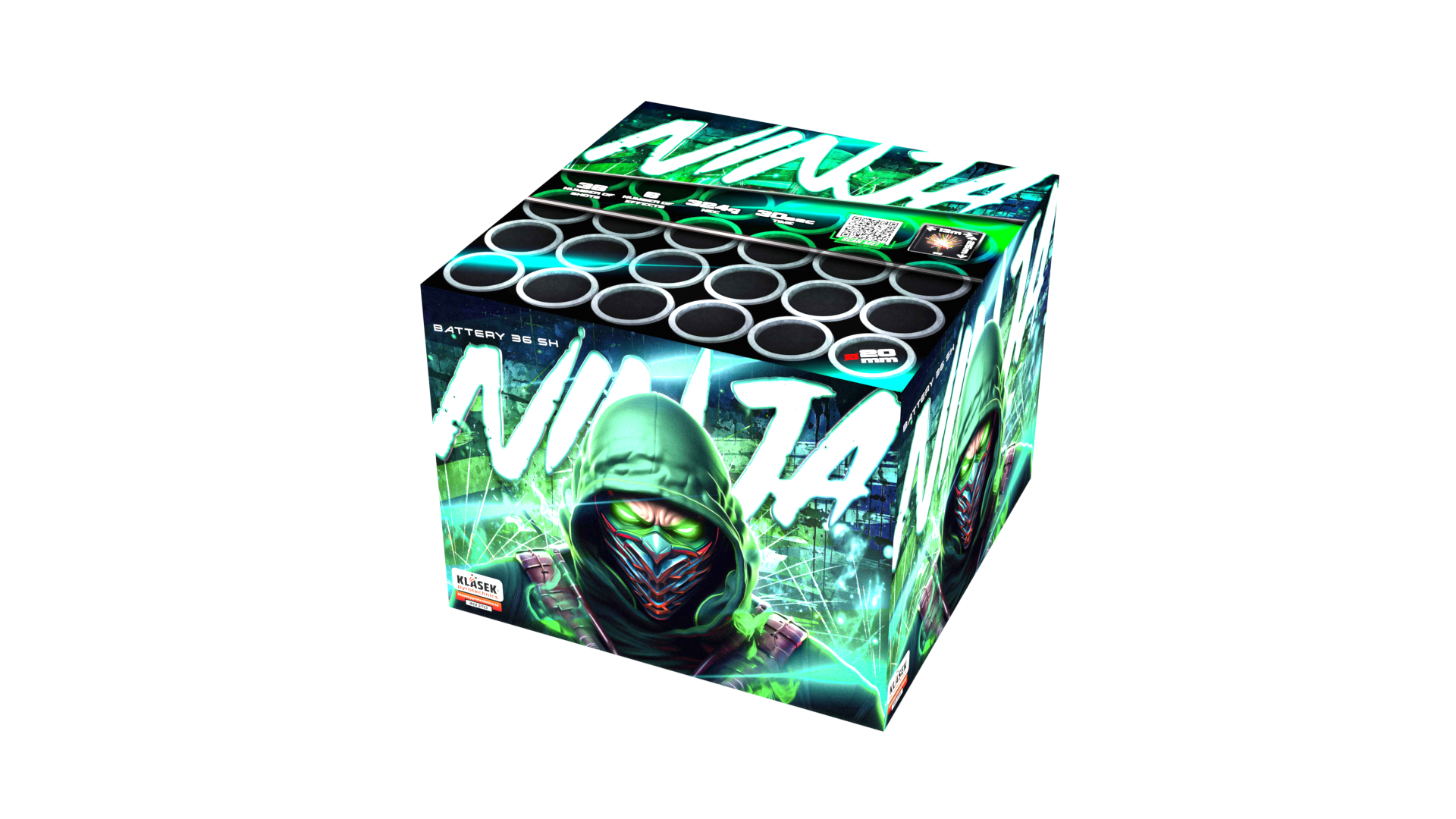 Batterie Ninja 36 coups 20mm