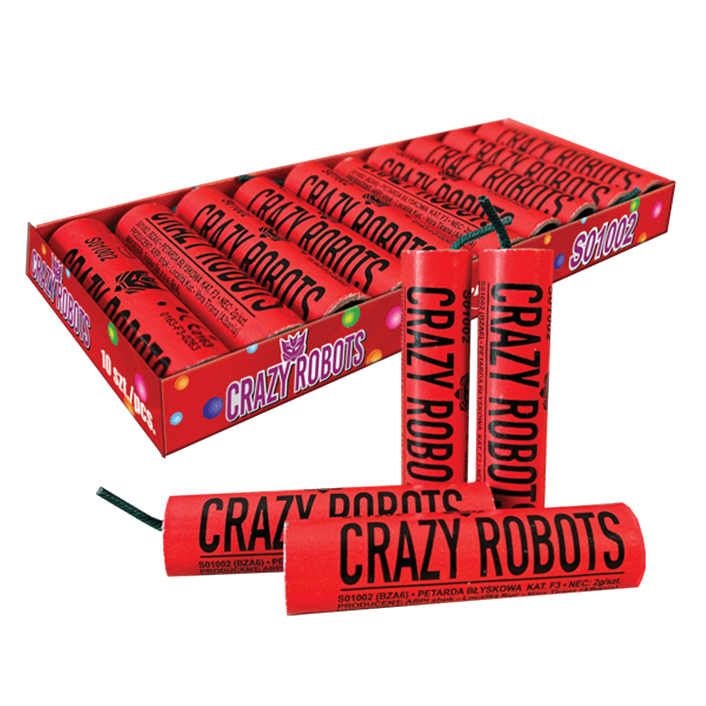 Crazy Robot 2g 10pcs