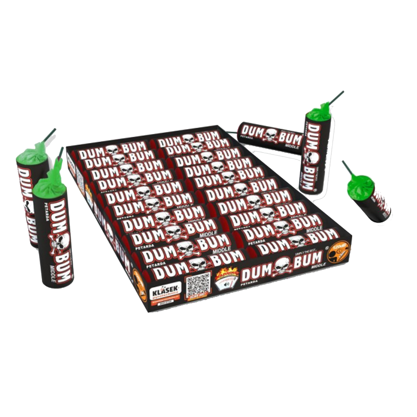 Dum Bum middle Green 20pcs