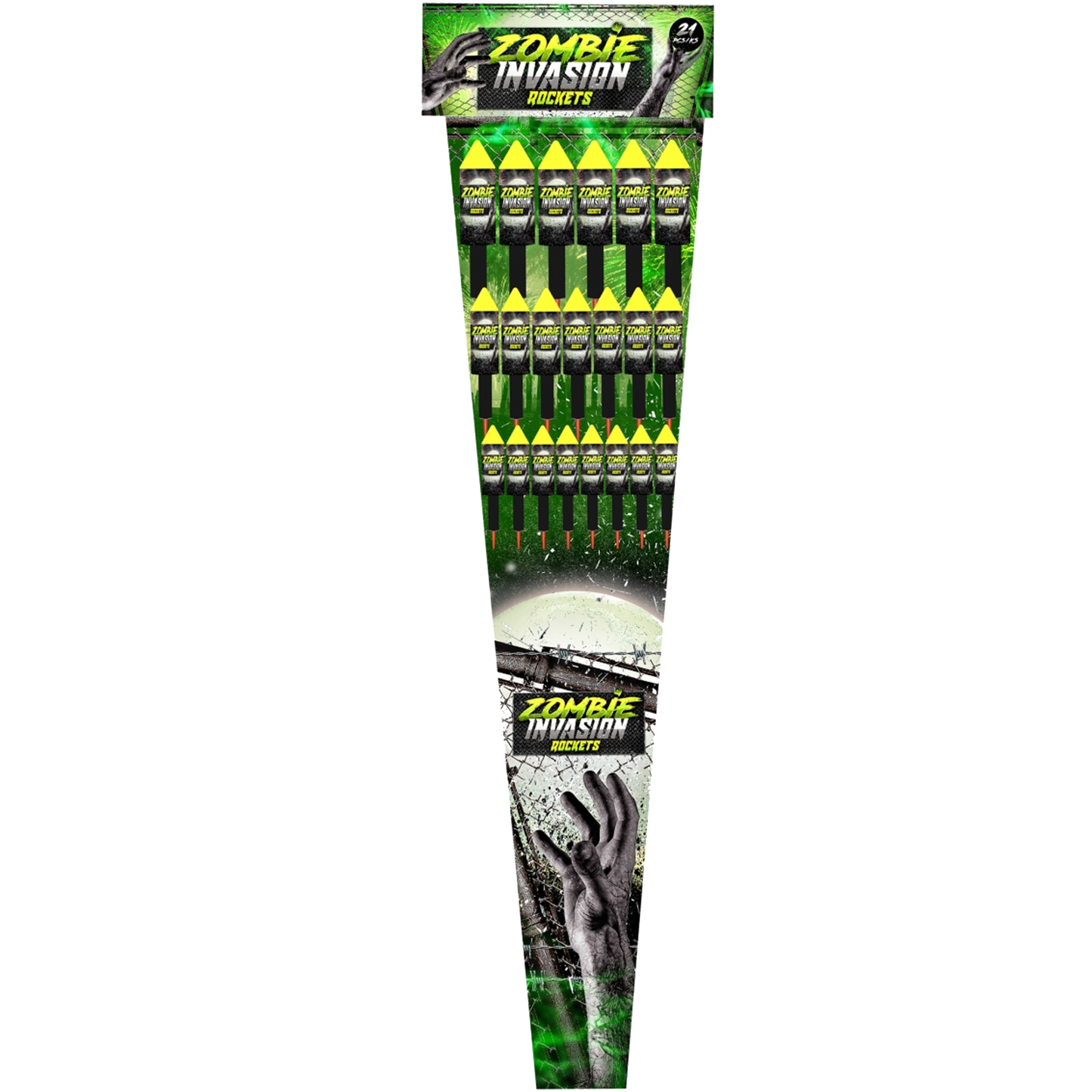 Rockets Zombie Invasion 21pcs